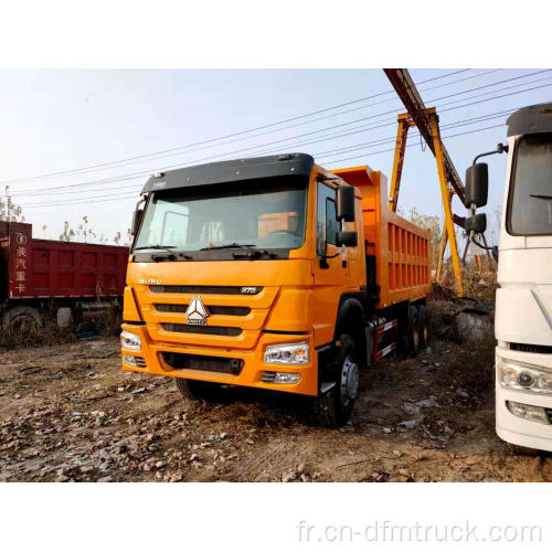 Vente de benne basculante de camion à benne basculante d&#39;occasion Sinotruk Howo